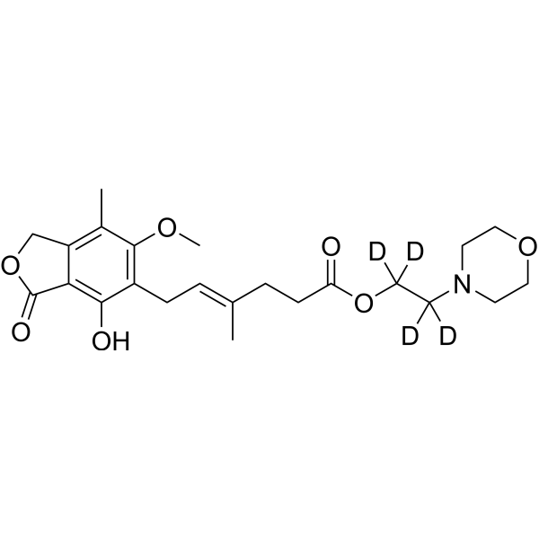 Mycophenolate Mofetil-d4 (Mycophenolate Mofetil-d4) 1132748-21-0